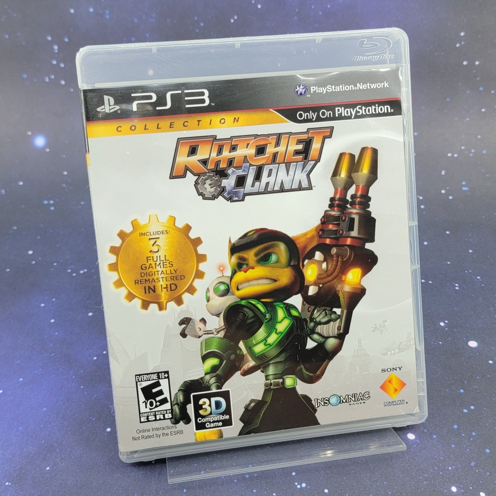 Ratchet & Clank Collection Sony PS3 PlayStation 3 Remastered Trilogy Game B